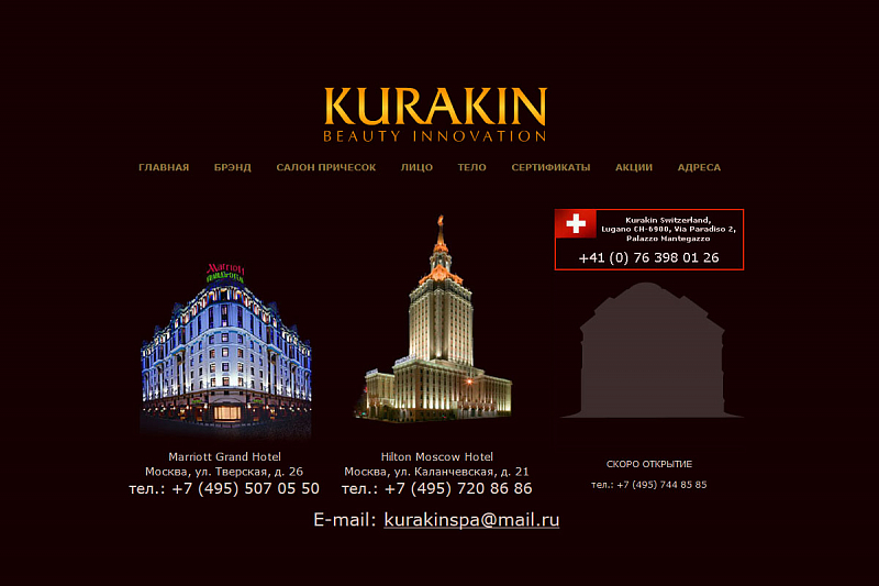 kurakinspa.ru