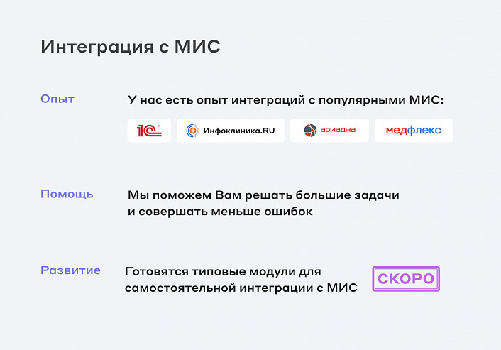 Сайт клиники, медицинского центра