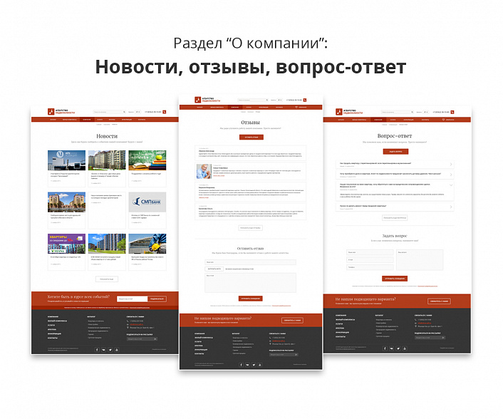 Адаптивный сайт агентства недвижимости (АСАН)