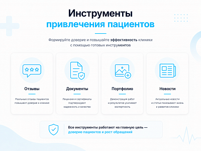 ProtoCorp.Медицина - веб-сайт медцентра с каталогом товаров