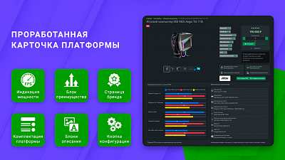 ВебПростор: Готовый интернет-магазин по продаже компьютеров и комплектующих с конфигуратором
